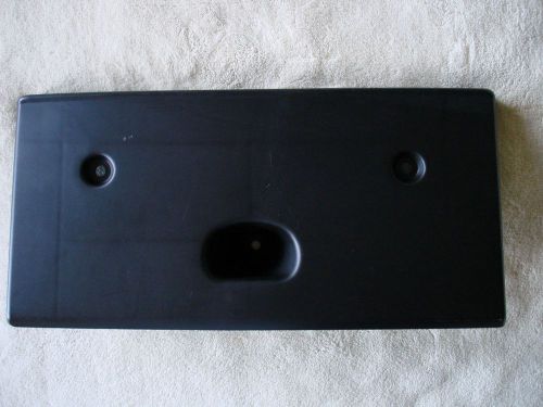 New maserati gt front license plate holder