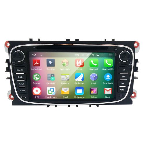 Android 5.1 stereo car dvd radio gps navigation wifi obd2 for ford focus mondeo