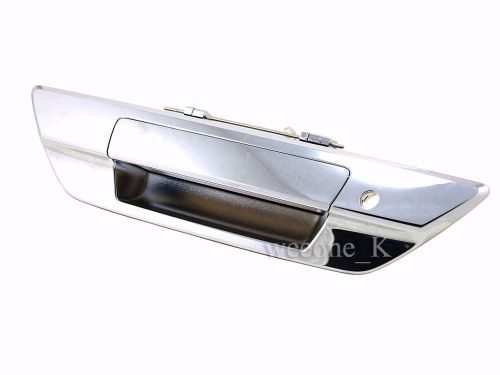 Chrome tail gate tailgate handle for toyota hilux m70 m80 revo pickup 2015 2016
