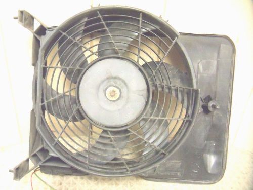1997-1999 cadillac catera drive side radiator cooling fan assembly. free s/h