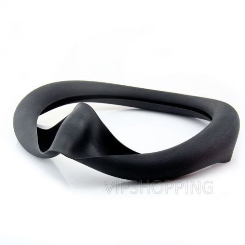 New black auto car texture leather soft silicone steering wheel cover shell