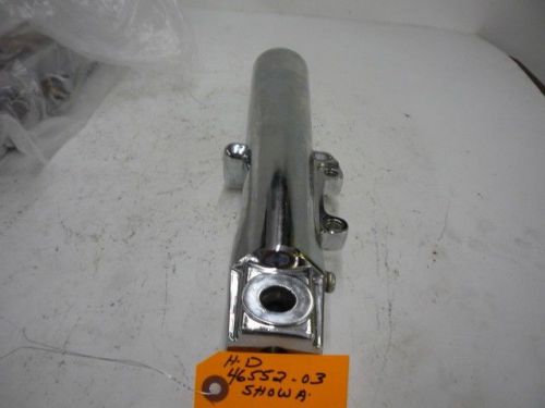 Hd harley davidson 00-13 touring flh chrome right front fork lower 46551-03 oem