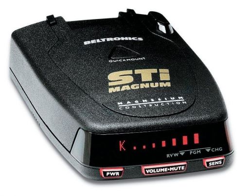 Beltronics pro magnum sti radar detector combo with direct wire smartcord kit
