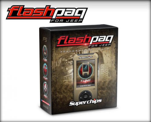 Superchips flashpaq f5 tuner/programmer 3874  98-14 jeep spc3874