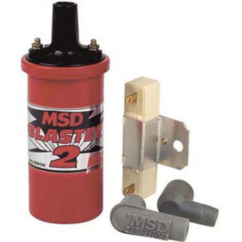 Msd # 8203 blaster 2 ignition coil kit with ballast resistor