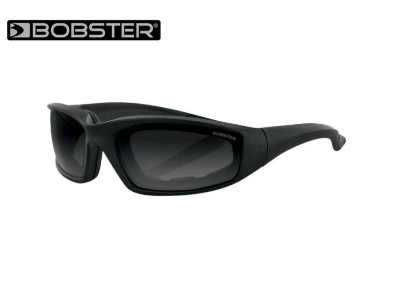 Bobster foamerz ii anti-fog sunglasses with black frame & smoked lens 