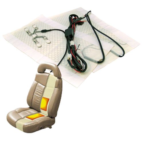 Heated seat system no harness or switch gear hotrod mini bike 356 rv accessories