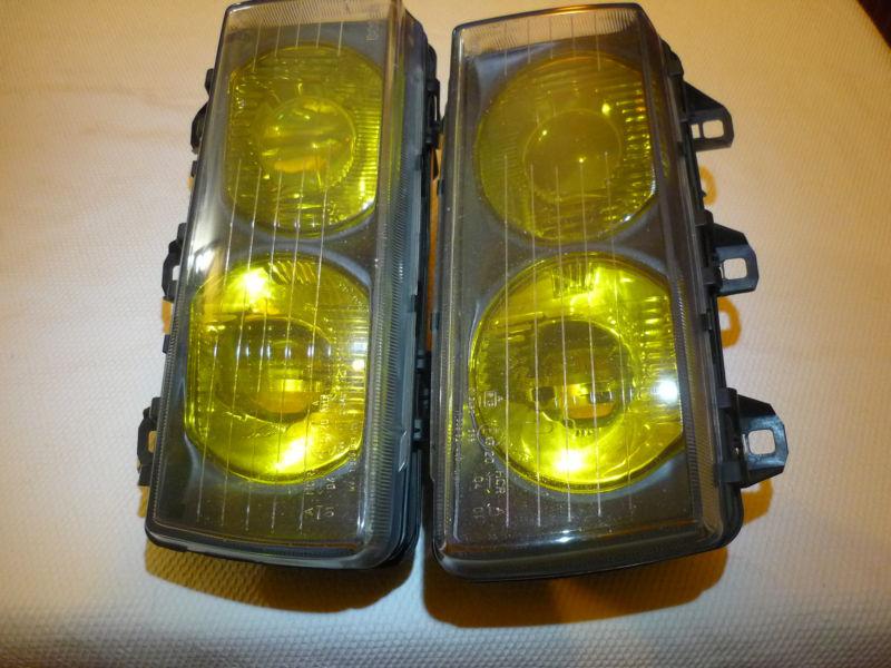 Nice and rare bmw e36 m3 alpina yellow  headlights pair