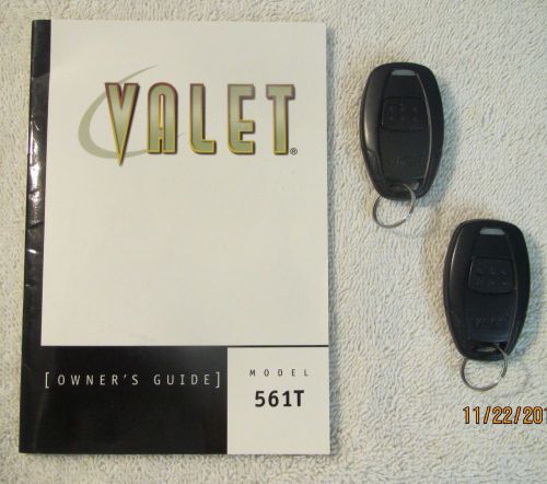 Pair of viper transmitters - 7111v &amp; booklet