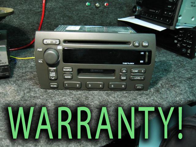 Chevy caddy cadillac eldorado seville deville cd disc tape player radio 16266896