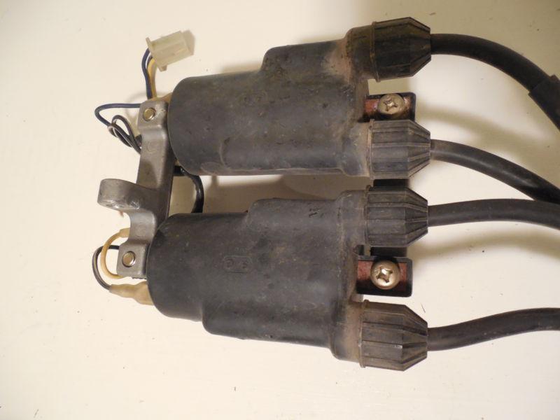 Ignition coil set for a 1981 gl1100 goldwing honda - good condition -used
