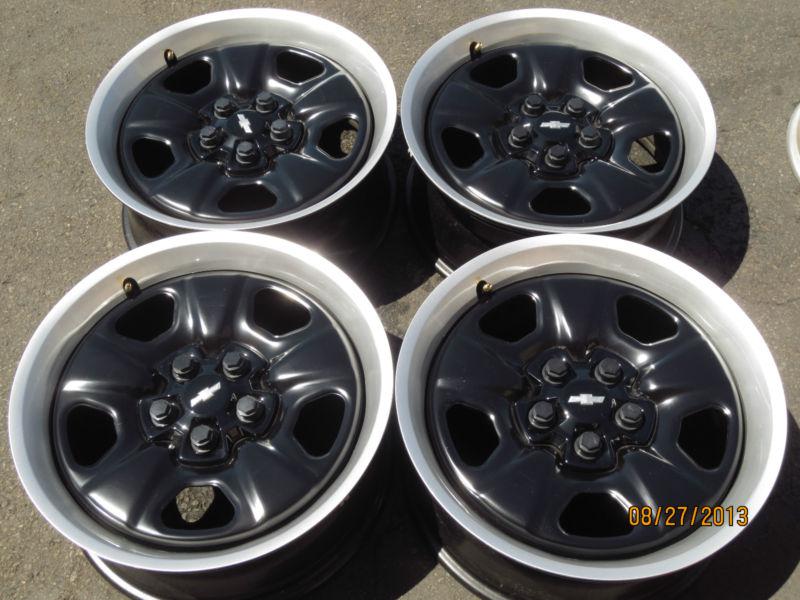 18" chevrolet camaro factory oem wheels steely rims 16 17 18 19 20 22