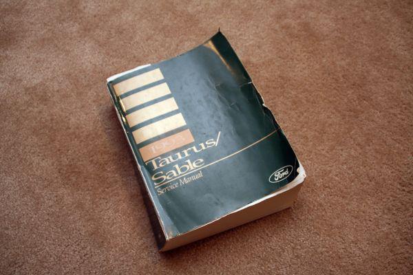 1993 ford taurus / mercury sable service manual