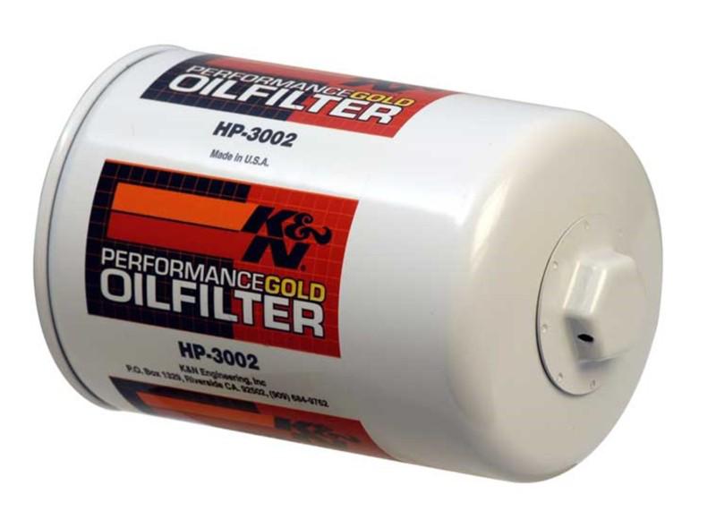 K&n filters hp-3002 - performance gold; oil filter; 1 quart