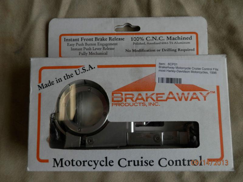 Used, in great condition breakaway motorcycle cruise control