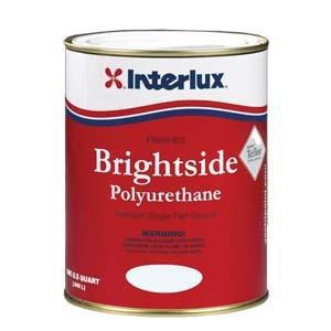 Interlux brightside polyurethane topside boat paint bristol beige 1 quart