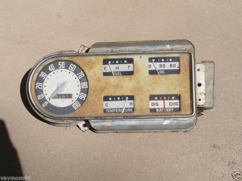 48 49 50 ford truck gauge assembly