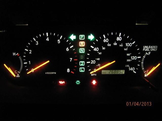 Lexus es300 instrument speedometer gauge cluster 97 98 99 00 01 es 300 268k