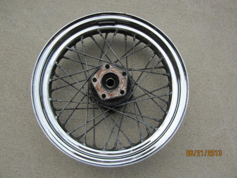 Harley  shovelhead drum brake rear wheel ,rim ,hub