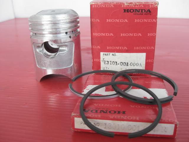 Honda c100 ca100 c102 ca102 piston set nos.