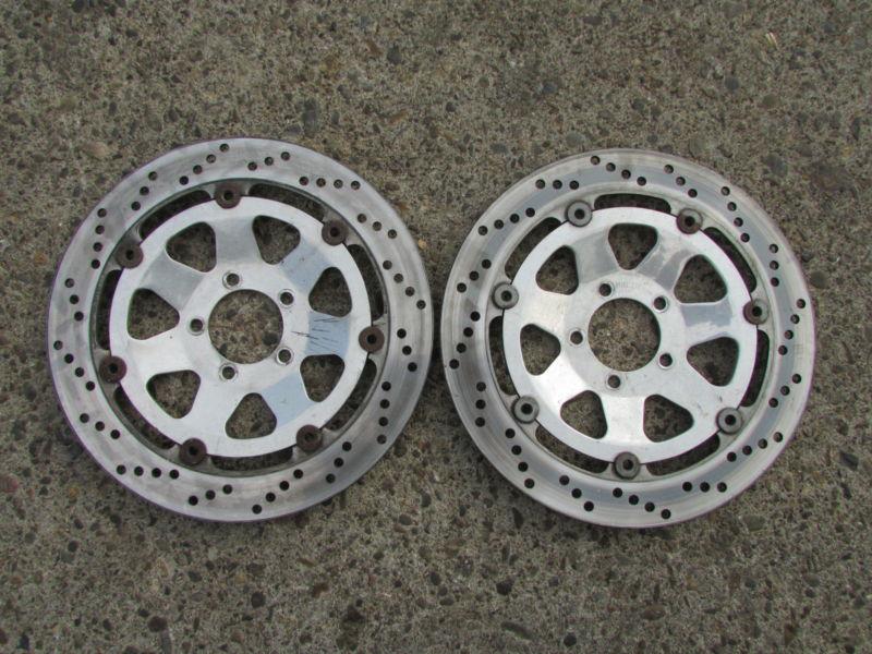 1987 gsxr1100 gsxr 1100 front rotors discs brakes