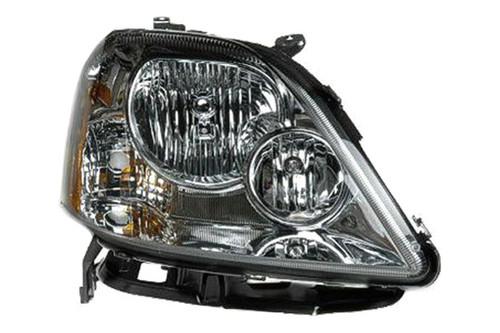 Replace fo2503221c - 05-07 ford five hundred front rh headlight assembly