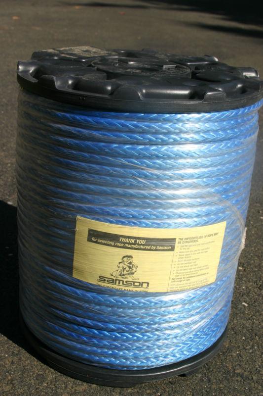 1/2" samson amsteel (blue) rope 600' feet spool 