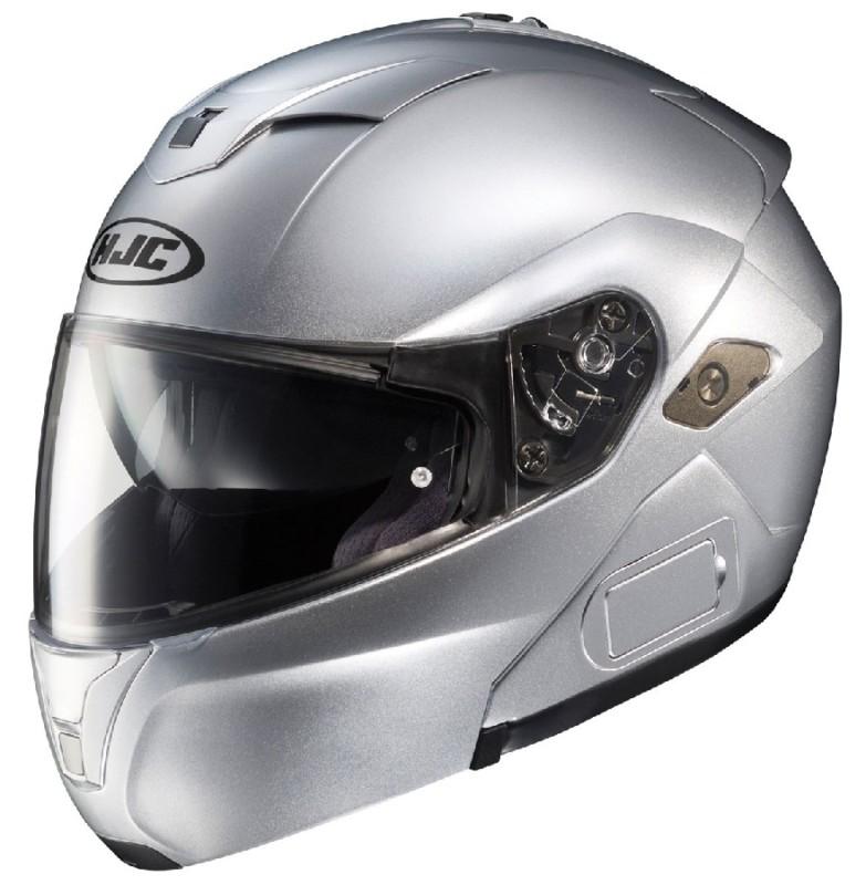 New hjc sy-max iii symax 3 silver motorcycle helmet xs extra small modular flip