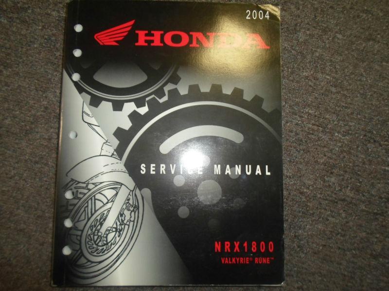 2004 honda nrx1800 valkyrie rune service shop repair factory manual oem 2004