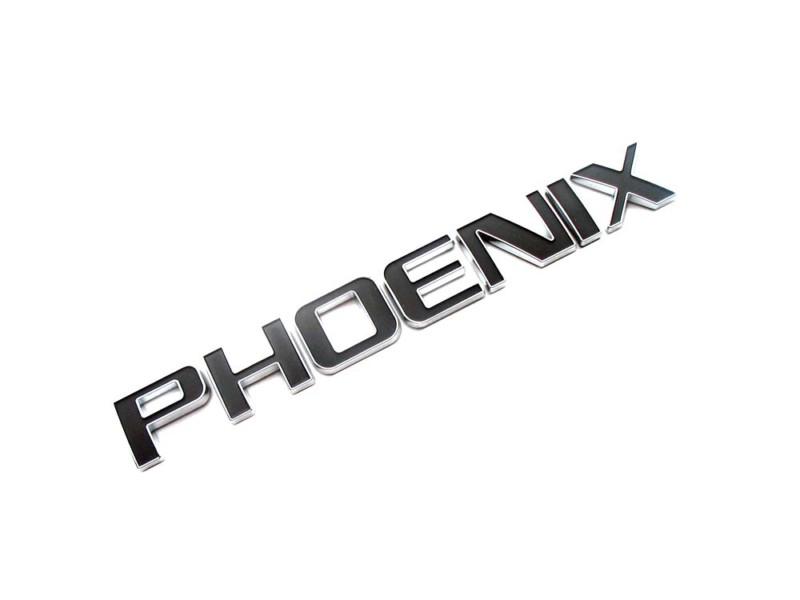 New emblem phoenix for cars trucks phoenix badge emblem decal chrome letter