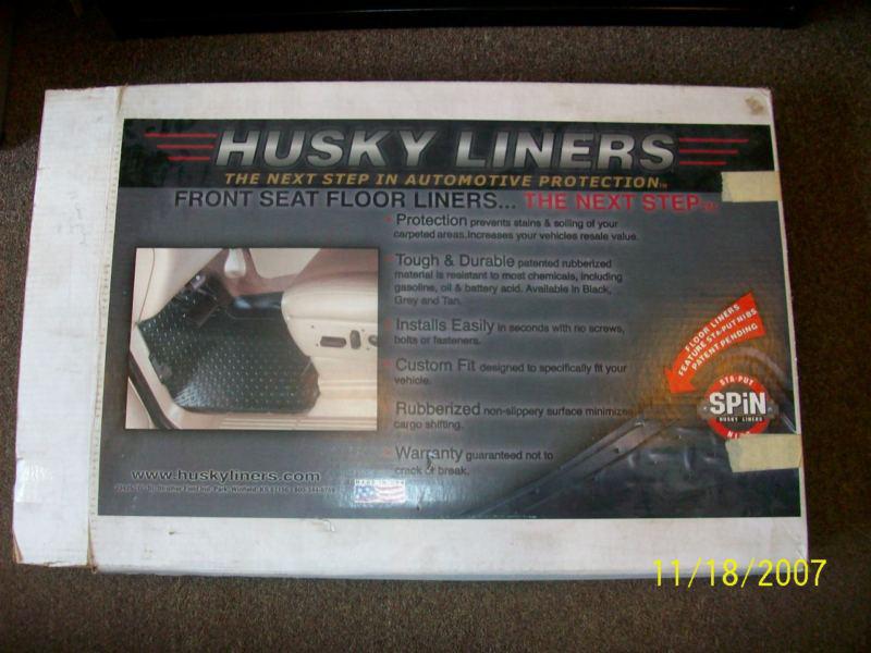 New husky floor liners for chevy c/k series years 88-98