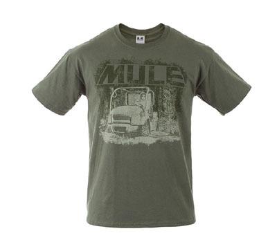 New kawasaki mule deep forest t-shirt men's size xxl 2x  k4002506bk2x