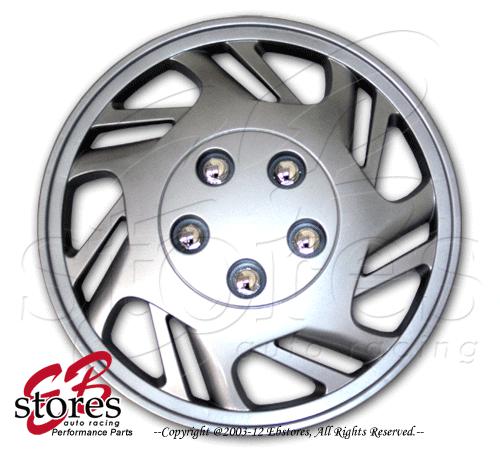 One set (4pcs) of 15 inch rim wheel skin cover hubcap hub caps 15" style#126