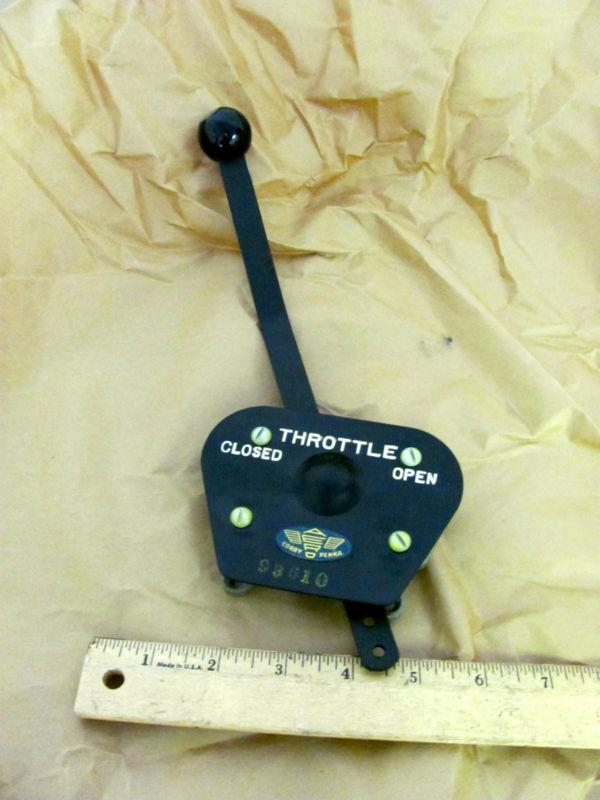 Wwii warbird / vintage aircraft engine throttle control - new!!