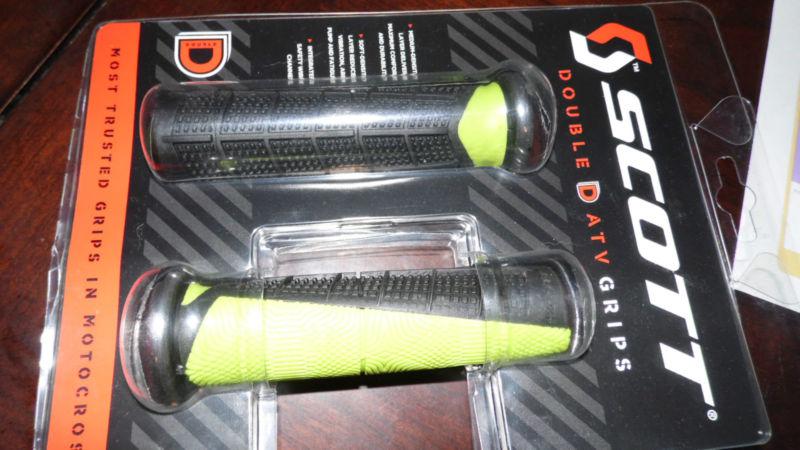 Atv grips green and black