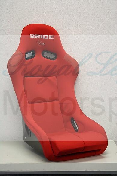 Bride vios ver. iii low max red frp racing seats