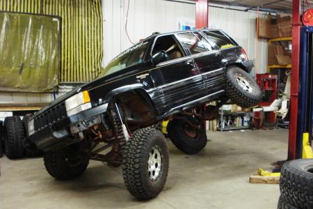 Iron rock off road - 7" premium lift kit zj jeep grand cherokee 93-98