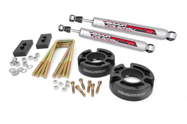 Rough country 570p - 2.5" suspension leveling lift kit performance 2.2 shocks 