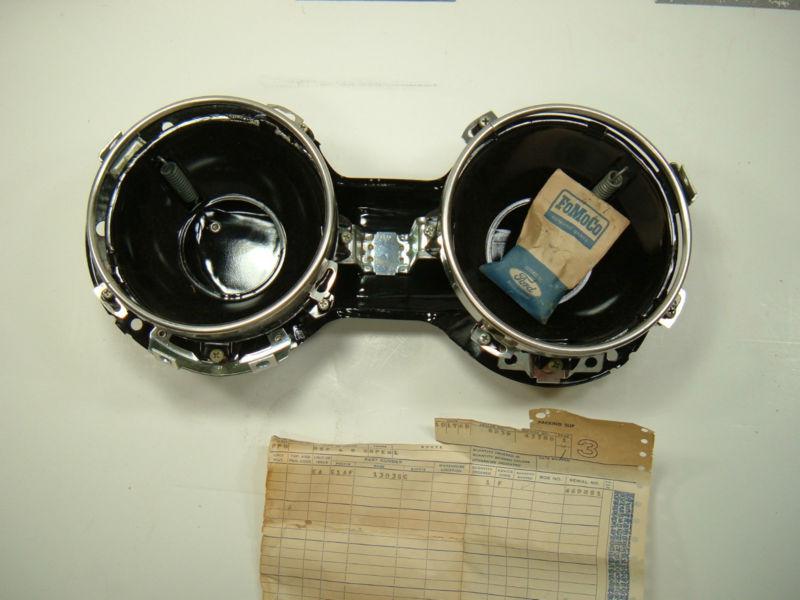 Nos 1961 ford galaxie headlight assembly #1230