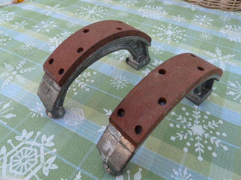 Dnepr motorclcle brakeshoes one set of 2 nos