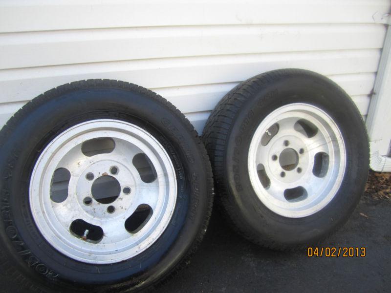 14" sloted unilug wheels