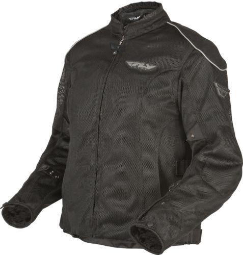 Fly racing coolpro ii ladies mesh motorcycle jacket black 1w 477-8020-5