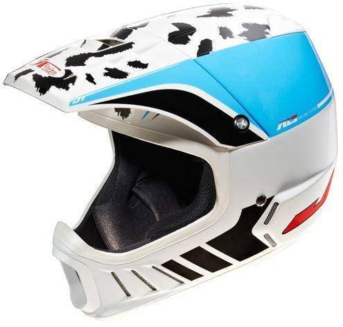 New 2013 jt racing usa als-02 ( xl ) dalmatian helmet size = xl