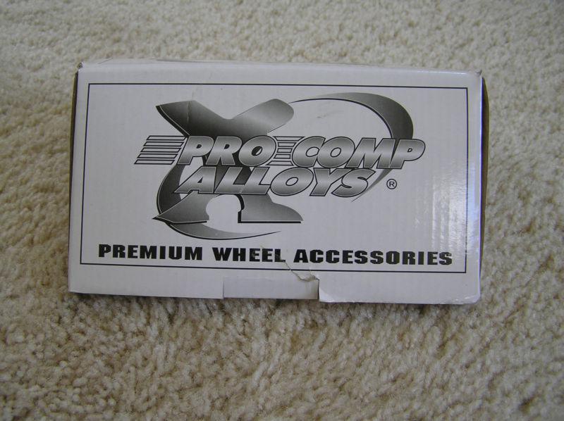 Pro comp alloys premium wheel accessories 26145b lug nut kit black 14 x 1.5