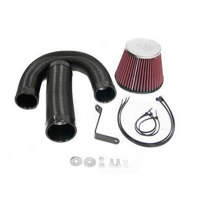 K&n 57-0181 air intake black tube red filter ford ka 1.3l kit