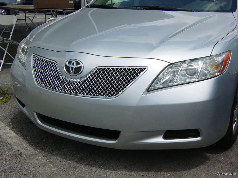 Toyota camry bently front mesh grill grille chrome trim abs 07 08 09 10 11