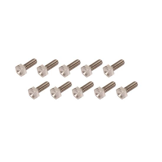 New ti64 379 titanium micro-sprint beadlock 10 piece bolt kit 1/4"-20 x 3/4" hex