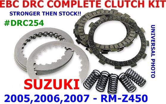Ebc drc series clutch kit suzuki 2005,2006,2007 rm-z450 #drc254