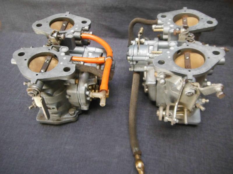 40ddh solex dual side draft carburetors (pair)