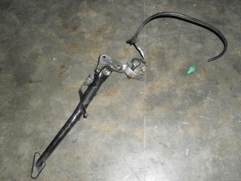 Suzuki gsxr1000   kickstand, bracket and switch    gsxr-1000 2003 2004 03 04